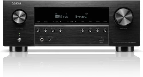 Denon AVR-S970H 8K Ultra HD 7.2 canales (90 W x 7) Receptor AV - Diseñado para juegos, transmisión de música, audio y video 3D, Alexa + HEOS, negro