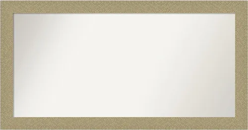 Miniatura 65 de Amanti Art Espejo de pared personalizado no biselado (24.25 x 24.25 pulgadas), marco dorado de mosaico, varios tamaños personalizados, espejo