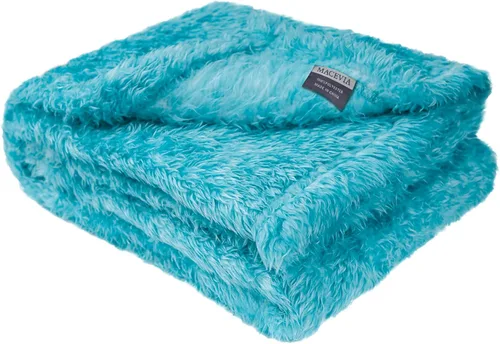 Miniatura 9 de MACEVIA Manta de forro polar para perro, cálida y suave para mascotas para cachorros, perros y gatos pequeños, medianos y grandes, mantas de felpa