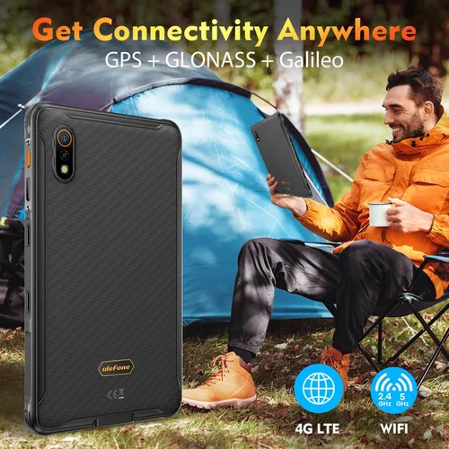 Miniatura 7 de Ulefone Armor Pad Pro Rugged Tablet, Octa Core 16 GB + 128 GB, 48 MP + 32 MP, 7650 mAh, tableta impermeable IP69K de 8 pulgadas, Android 13
