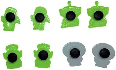Miniatura 2 de Juego de 2 dijes para zapatos de perro Bulldog francés compatibles con pulseras Crocs Clogs