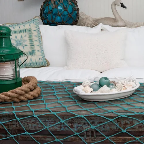 Miniatura 7 de Paquete de 2 Decoraciones de Red de Pesca para Fiesta Aguamarina