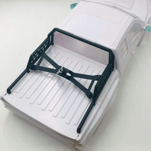 Miniatura 7 de KYX Racing TRX4 ABS Raptor Cuerpo Duro y Parachoques Delantero Trasero & Repuestos Rack 12.795 in Carrocería Camión Carcasa Blanca