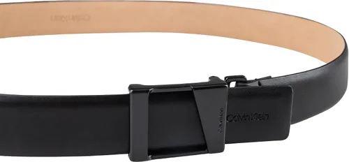 Miniatura 3 de Calvin Klein Cinturón de vestir para hombre, plateado