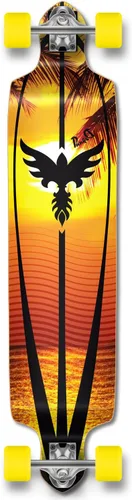 Miniatura 13 de Yocaher Patineta Longboard completa desplegable de velocidad profesional