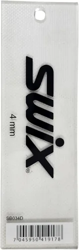 Swix Raspador de cera para snowboard y esquí ancho (0.157 in de grosor)