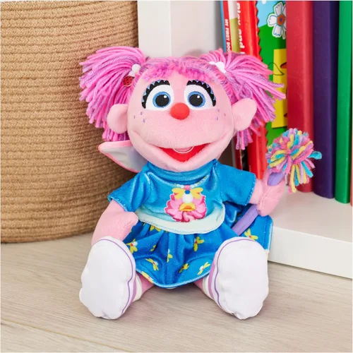 Miniatura 2 de GUND Sesame Street - Peluche oficial de Abby Cadabby Muppet de alta calidad para edades de 1 año en adelante, rosa/azul, 11 pulgadas Abby Cadabby