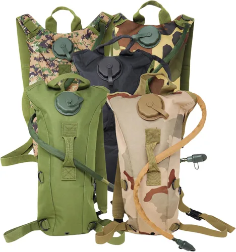 Miniatura 6 de M MCGUIRE GEAR Hydration Backpack, with 3L/100 oz. Hydration Pack, Water-Resistant Nylon Hiking Pack with Water Bladder for Running, Cycling, and