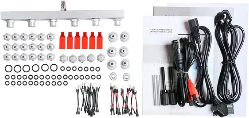 Miniatura 6 de Limpiador y probador de inyector Autool Launch CNC602A con transformador de 110 V