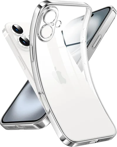 Miniatura 68 de Supdeal Funda transparente para iPhone 13 Pro, no amarillea, protección de cámara, probada en caídas de grado militar, transparente, a prueba
