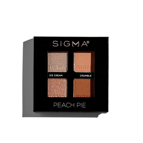 Miniatura 5 de Paleta de sombra de ojos Quad de Sigma Beauty – Sombra de ojos para maquillaje Quad con una fórmula mantecosa suave y tonos acumulables y mezclables