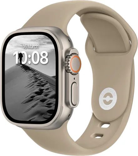 Miniatura 23 de ELETTRONEO SB Correa Deportiva para Bandas de Apple Watch Mujeres Ultra 3 2 49mm, Series 11 10 46mm, 9 8 7 45mm 41mm, SE 6 5 4 44mm 40mm, 3 2 1 42mm