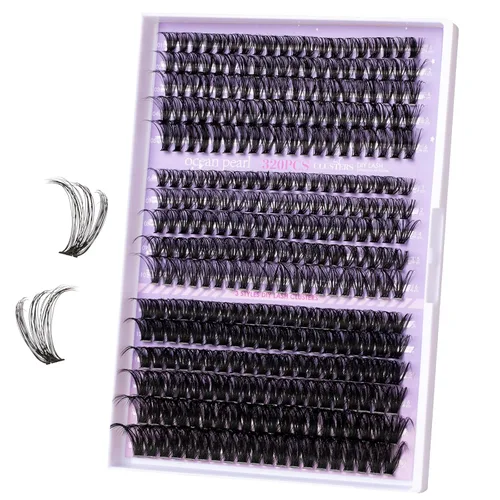 Miniatura 14 de Extensiones de pestañas individuales, 144 unidades, extensiones de pestañas individuales de 0.394-0.630 in de longitud, pestañas postizas naturales