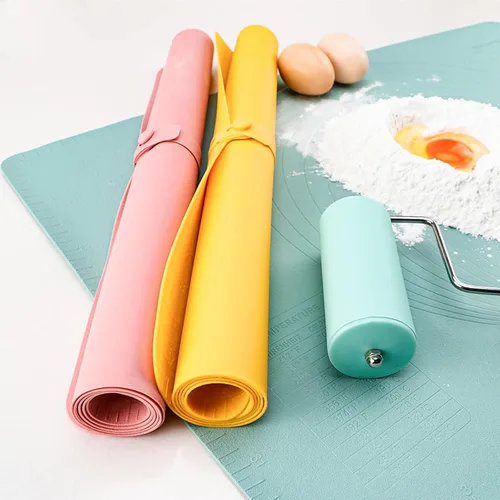 Miniatura 6 de Alfombrilla de silicona extra grande para cocina, 23.6 x 15.7 pulgadas, alfombrilla gruesa resistente al calor, antideslizante, antiadherente