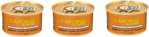 California Scents Ambientador, con nuevos aromas. Juego de 3 unidades., CAPISTRANO COCONUT