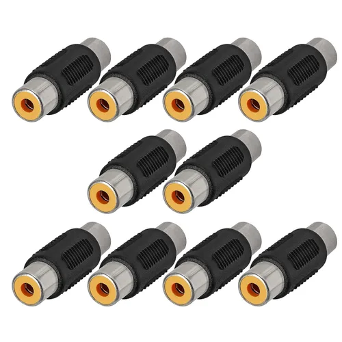 Miniatura 6 de Cmple - Adaptador de cable de audio y video RCA Convertidor de conector de componentes compuestos - RCA macho a macho de un solo enchufe a enchufe