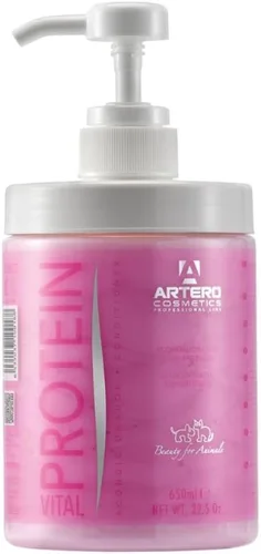Artero Protein Vital Acondicionador para perros y gatos – Hidratación profunda y reparación con proteínas de seda – Acondicionador profesional para