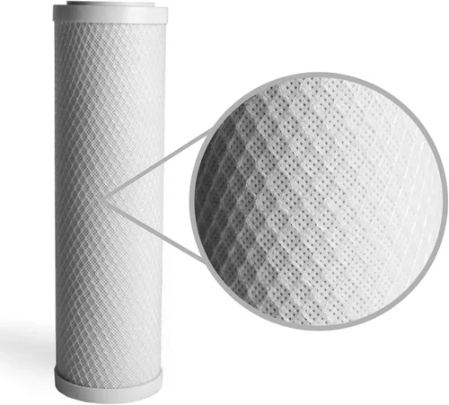Miniatura 4 de Cartucho de filtro de agua de carbón activado de alta eficiencia 5 micrones se adapta a viviendas estándar de 2,5 x10