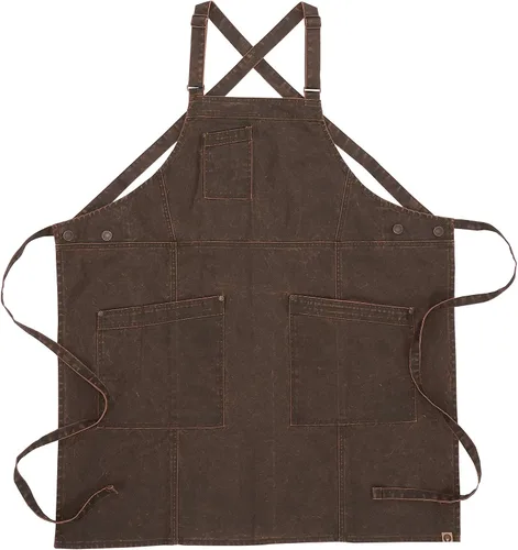 Miniatura 4 de Chef Works Unisex Denver Cross-Back Bib Apron