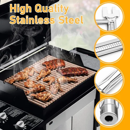 Miniatura 6 de Uniflasy 7507 Kit de piezas de repuesto para parrilla Weber Genesis Silver A, Spirit 200 Series, Spirit 500, Spirit E-210, Spirit E-200, S-200