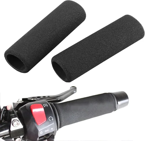 Miniatura 8 de Fundas de agarre de motocicleta, empuñaduras de manillar de motocicleta antideslizantes, antideslizantes, antivibración, suave espuma para R1100Gs