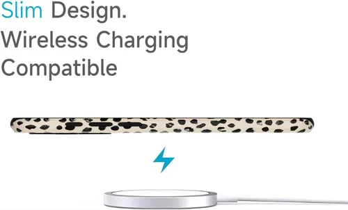 Miniatura 6 de LoeoeL para iPhone 11 Funda con Estampado de Guepardo, Funda de Teléfono con Patrón de Leopardo para Mujeres y Niñas, Funda de Plástico Duro delgada