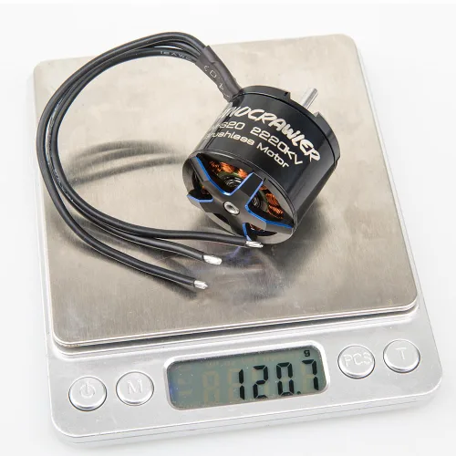 Miniatura 4 de RhinoCrawler Crawler 3532 Motor sin escobillas para 1/8 1/10 AM32 ESC80A RC Crawler Car LCG Chassis Axial SCX10 Traxxas TRX-4 MOA (RM-S20 1450KV)