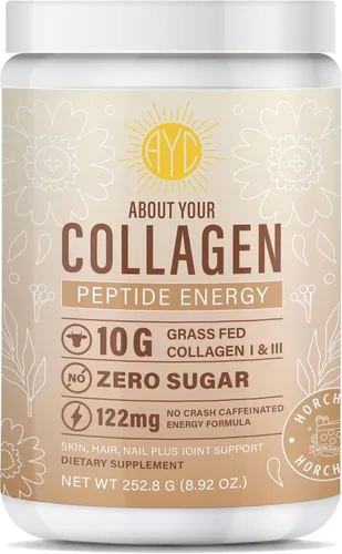 Miniatura 8 de Peptide Energy - Colágeno en polvo para cabello, uñas, piel, tipo I y III, cafeína para energía, vitamina C, biotina, ácido hialurónico, cero