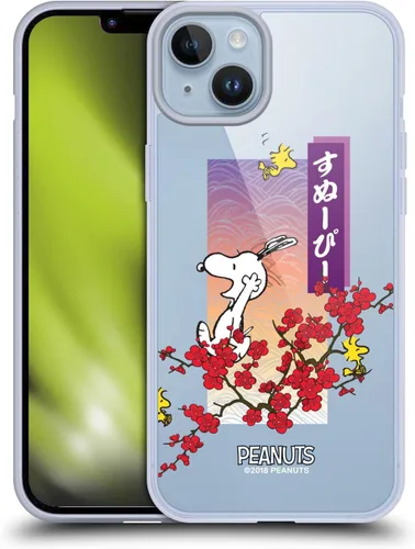 Miniatura 486 de Carcasa de gel para iPhone 7 Plus/iPhone 8 Plus, diseño de Snoopy Oriental de Peanuts, Badges