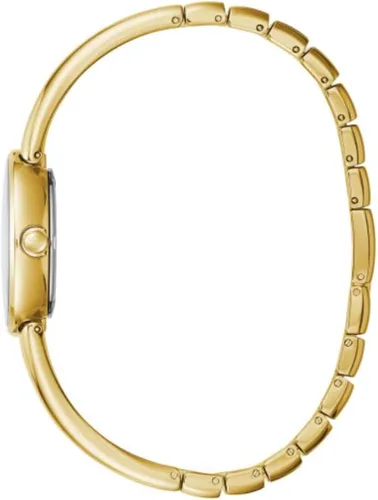Miniatura 3 de Reloj Harley-Davidson 77P100 con logotipo de BS en tono dorado y acero inoxidable para mujer