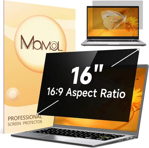 Miniatura 16 de Mamol Pantalla de privacidad para laptop de 16 pulgadas - Compatible con Lenovo, Hp, Dell, Acer, Asus, Thinkpad, Envy, Xps - Aspecto 16:10, Anti Luz