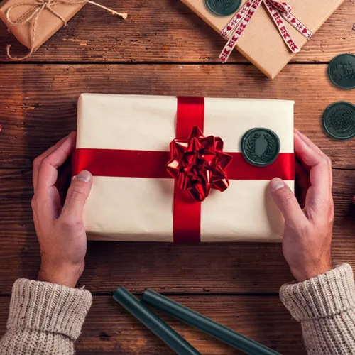 Miniatura 4 de UNIQOOO - Barras de cera verde de abeto navideño para sello de cera con pistola de pegamento - Ideal para invitaciones de boda, sobres de tarjetas