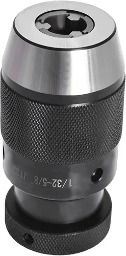 Miniatura 6 de 1/32-5/8 JT33 - Abrazadera de perforación autoaprietante sin llave con orificio cónico para fresadora de torno CNC