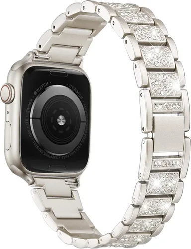Miniatura 8 de Bling - Correas compatibles con Apple Watch Band de 1.65 pulgadas/1.61 pulgadas/1.57 pulgadas/1.50 pulgadas iWatch Series