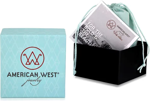 Miniatura 19 de American West Jewelry Pulsera de plata de ley con piedras preciosas de eslabones de concha, tallas pequeñas a grandes