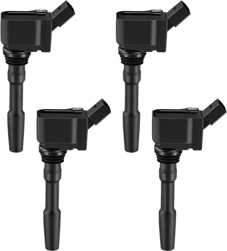 Miniatura 27 de BDFHYK Paquete de bobinas de encendido UF529 y bujías de iridio 4644 compatibles con Audi A3 A4 Allroad Quattro A5 Quattro Q5 TT Quattro Volkswagen