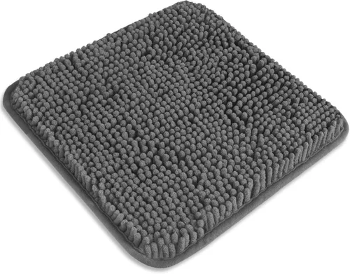 Miniatura 415 de Alfombra de baño pequeña de 12 x 18 pulgadas, lavable y absorbente, antideslizante, alfombra de baño de felpilla gruesa y suave para baño, ducha
