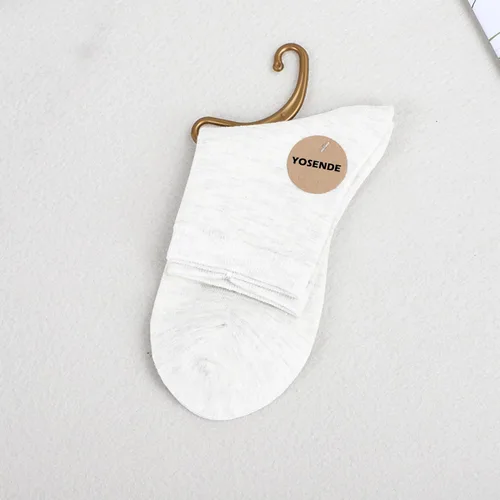 Miniatura 2 de Calcetines de algodón para mujer, calcetines clásicos de negocios, 5 pares, suaves y cómodos