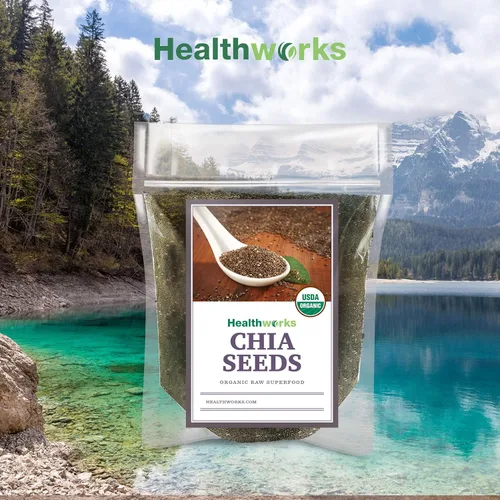 Miniatura 8 de Semillas de chía Healthworks de 3 libras y 6 libras