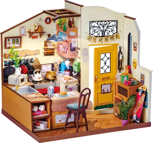 Miniatura 12 de Rowood Kit de Casa en Miniatura, Kits de Casa de Muñecas en Miniatura de Invernadero DIY para Adultos, Miniaturas de Mayberry Street, Artesanías