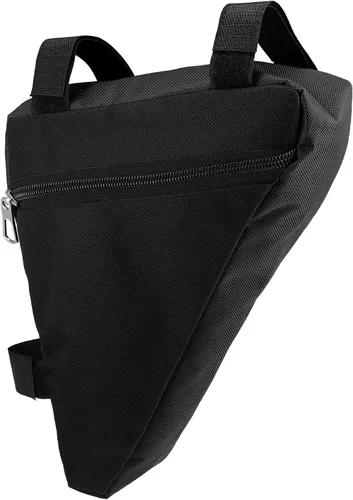 Miniatura 5 de X AUTOHAUX Bolsa de marco triangular para bicicleta Bolsa frontal Bolsa de almacenamiento de ciclismo para bicicletas de montaña de carretera