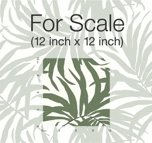 Miniatura 4 de York Wallcoverings PSW1031RL - Papel pintado de hojas de Bali, color verde
