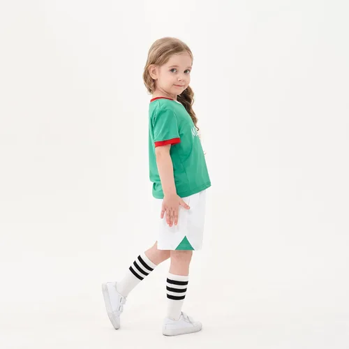 Miniatura 5 de Camisetas de fútbol para niños y niñas, tallas de 2 a 14 años, transpirables, trajes de entrenamiento de fútbol juvenil, regalos