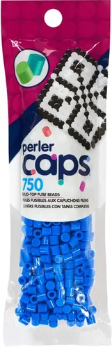 Miniatura 26 de Perler 80-16107 Solid-Top Cap Perler Beads, Bronceado, 750 piezas