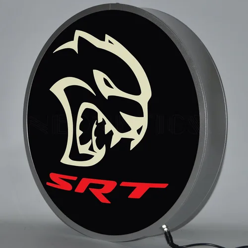 Miniatura 2 de Neonetics 7HELLC Dodge Hellcat SRT - Letrero con luz LED