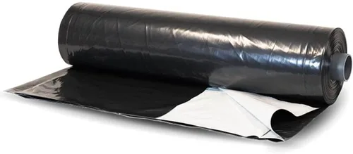 Farm Plastic Supply - Cubierta de invernadero Panda Film para privación de luz - 6 mil - (30' x 100') - Lona 100% opaca, lámina de plástico blanco y