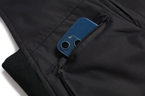 Miniatura 5 de Lelaki Baberos de esquí de nieve para niños pequeños, con aislamiento Waterporoof Ripstop para invierno, pantalones de snowboard para niños y niñas