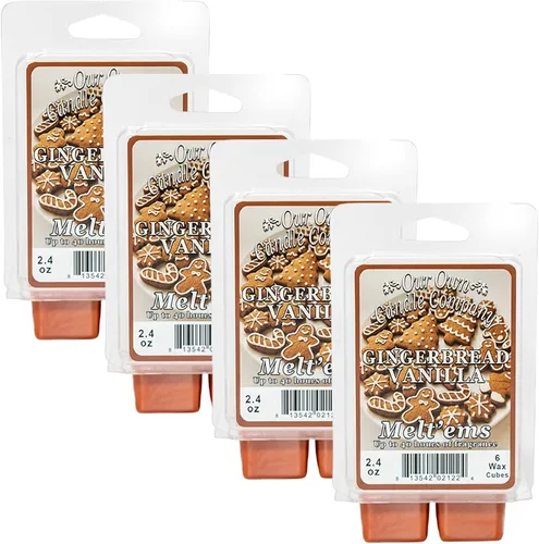 Miniatura 23 de Our Own Candle Company Premium Wax Melt, Grandma's Kitchen, 6 cubos, 2.4 oz (paquete de 4)