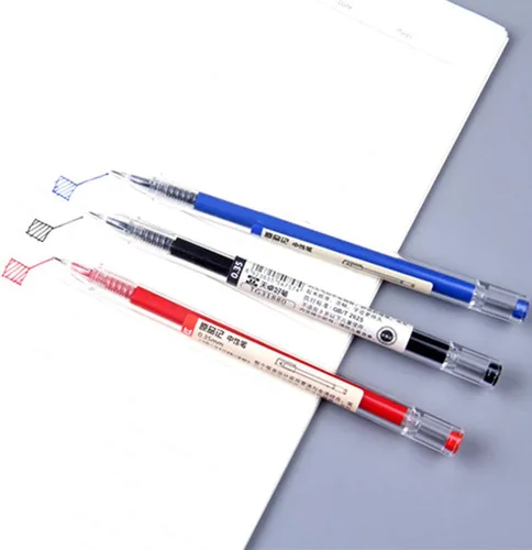 Miniatura 7 de 12 bolígrafos de tinta de gel negra de 0.014 in, bolígrafo extrafino, escritura suave para tomar notas, suministros escolares de oficina, regalos