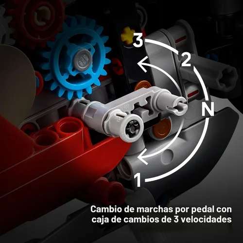 Miniatura 4 de LEGO Technic Ducati Panigale V4 S Juego de Construcción de Motocicleta - Set de Construcción para Adultos, Hombres y Mujeres, Edades 18+ - Regalo